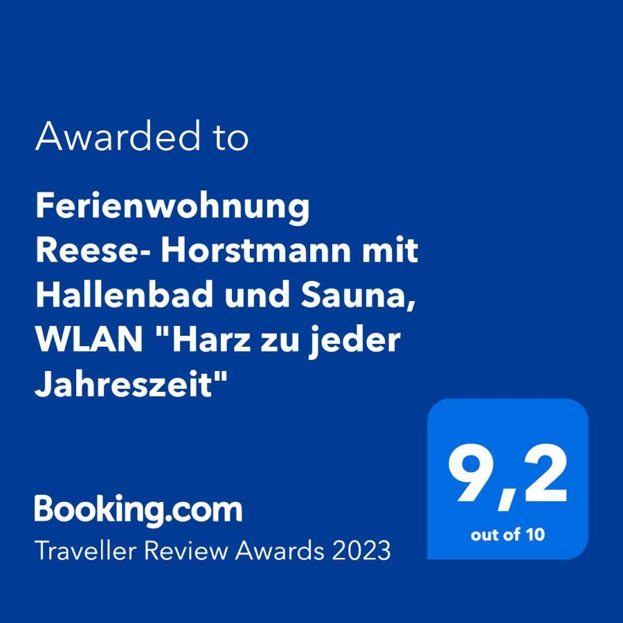 Ferienwohnung Reese- Horstmann Mit Hallenbad Und Sauna, Wlan "Harz Zu Jeder Jahreszeit" Bad Harzburg Exteriér fotografie